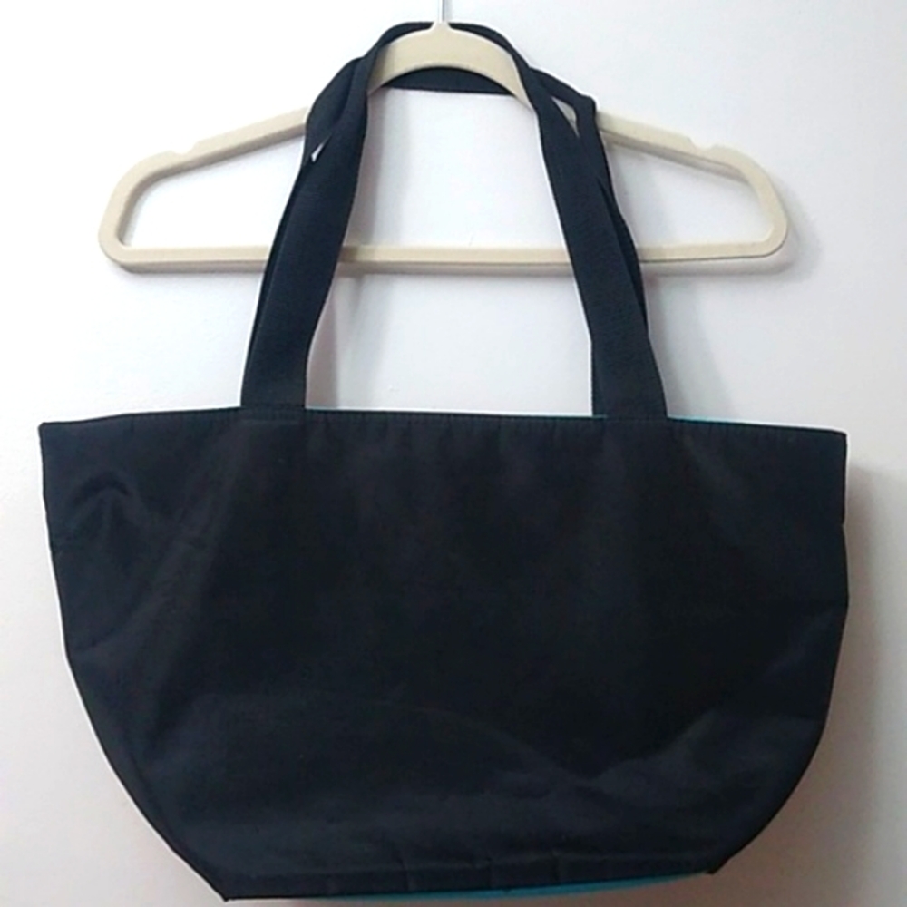 Bloomingdale's Large Black Tote - Picture 7 of 8